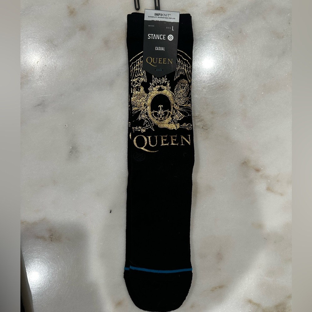 QUEEN X STANCE CREW SOCKS NEW WITH TAGS